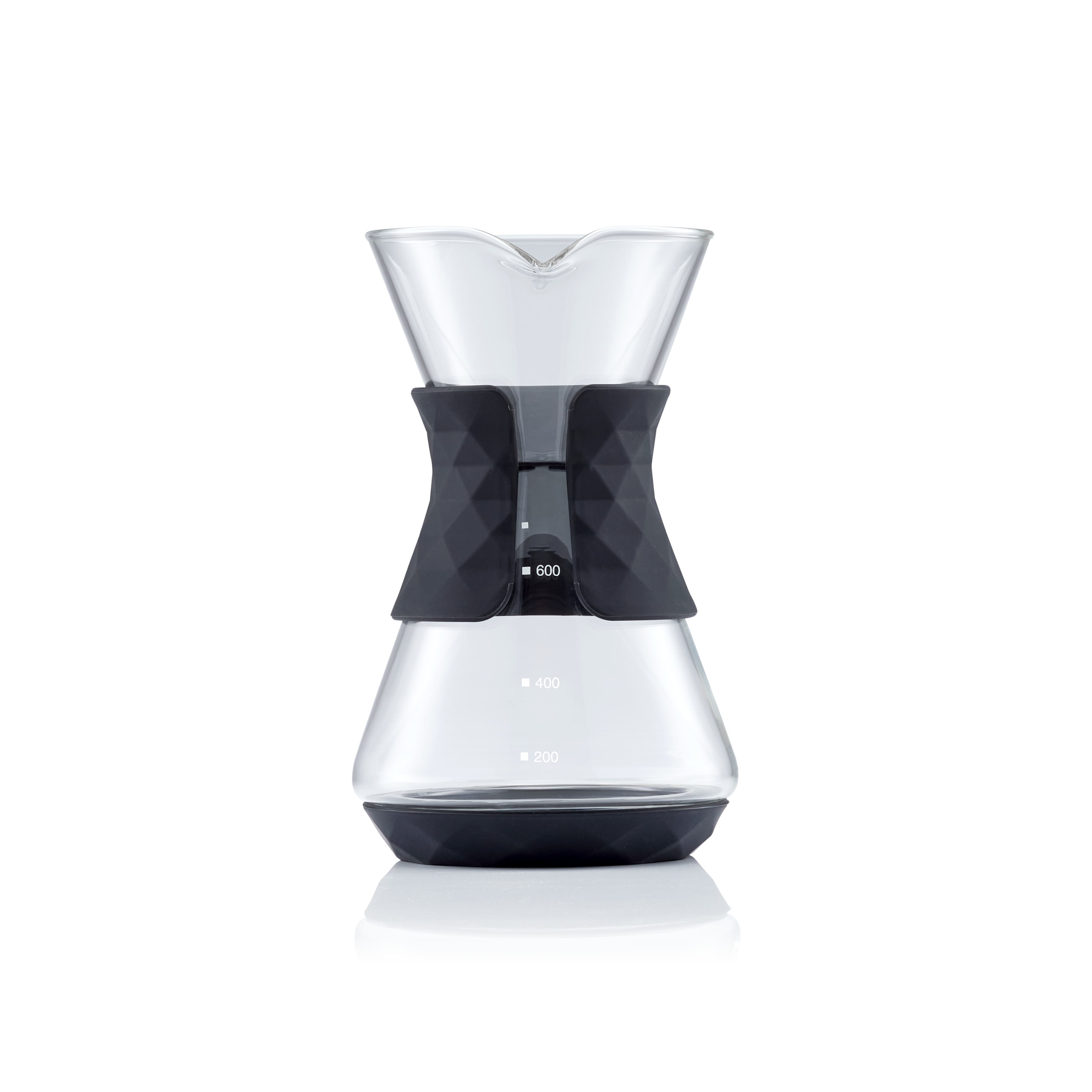 Premium Pour Over Glass Coffee Maker – Pure Flavor, No Bitterness, Customizable Brew Strength