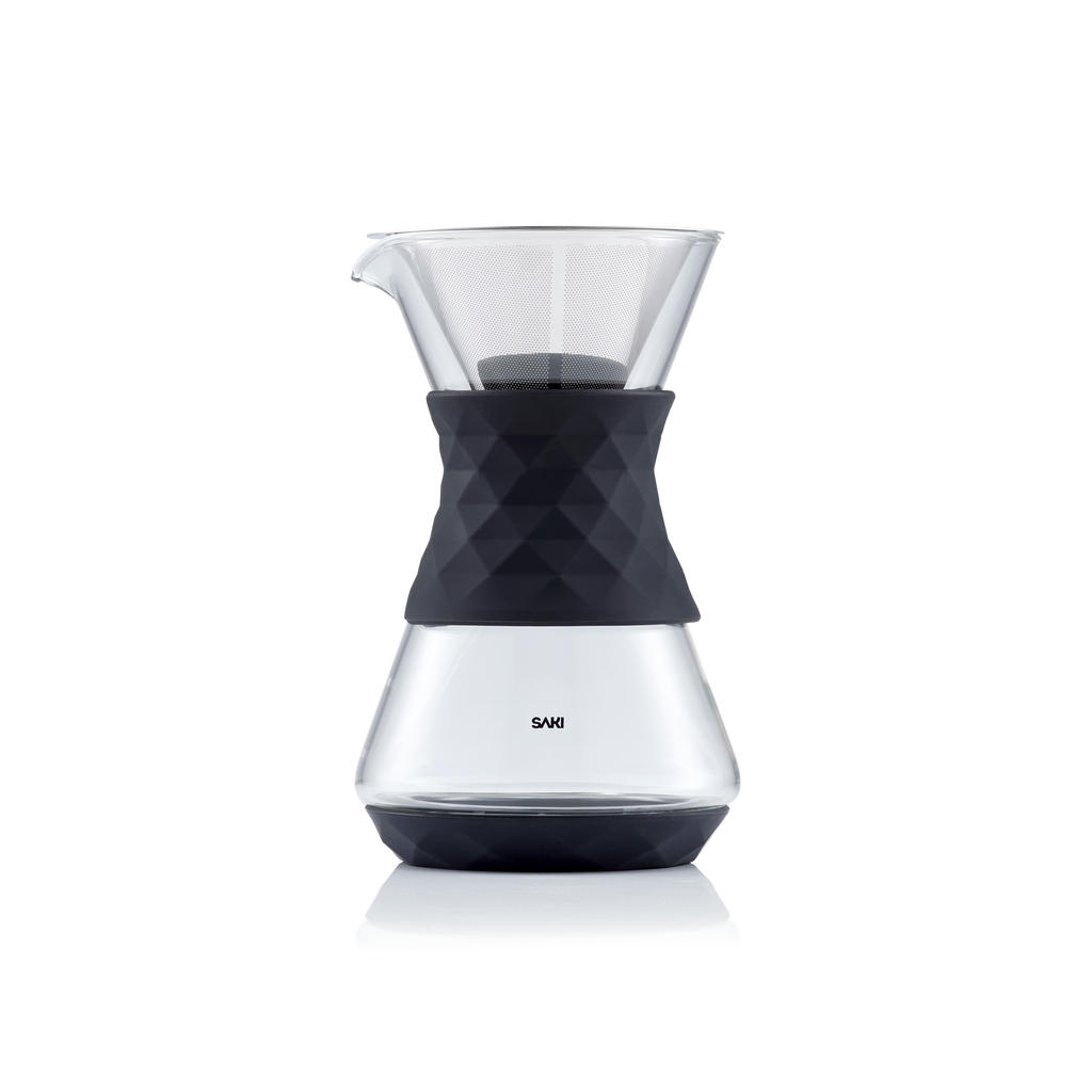 Premium Pour Over Glass Coffee Maker – Pure Flavor, No Bitterness, Customizable Brew Strength
