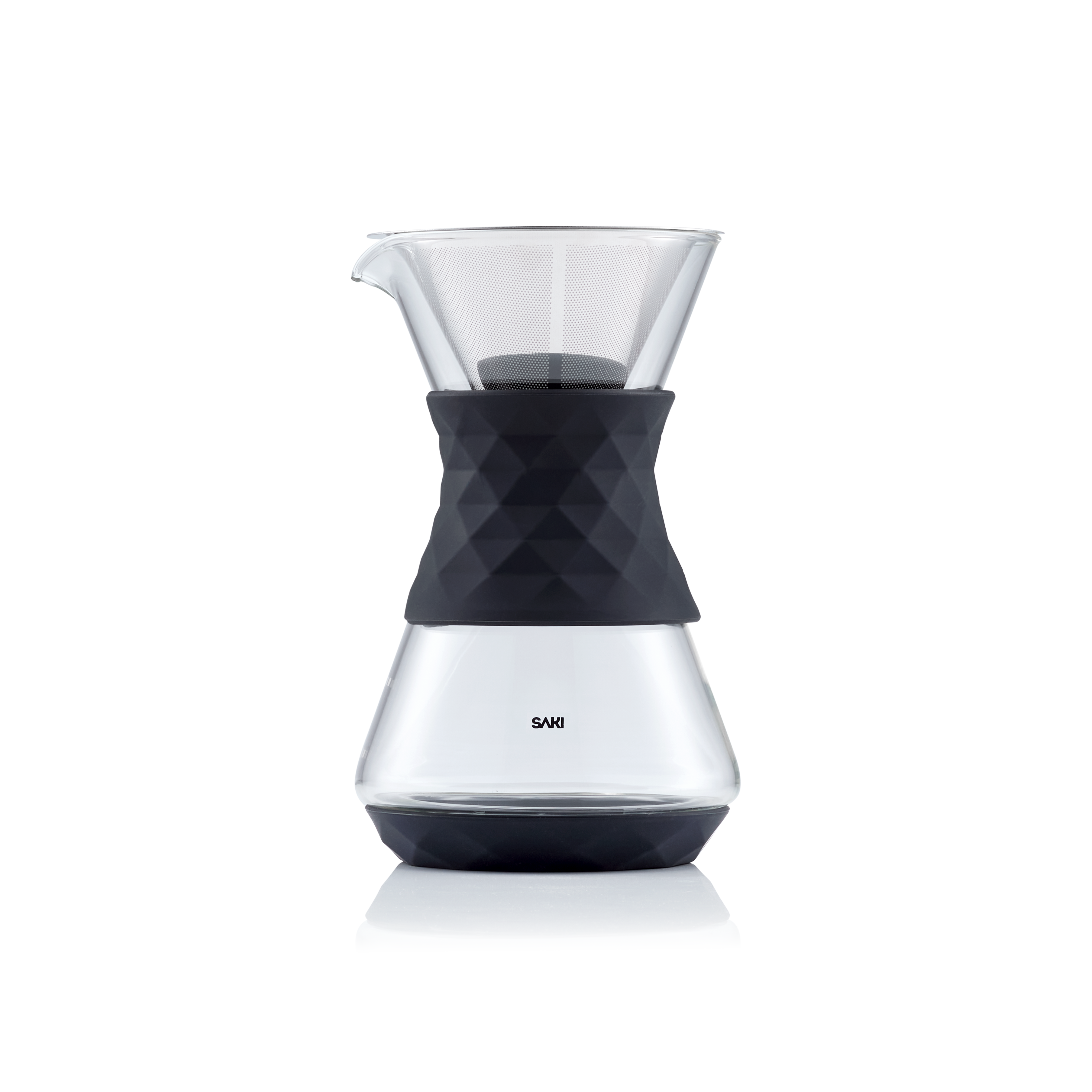 Premium Pour Over Glass Coffee Maker – Pure Flavor, No Bitterness, Customizable Brew Strength