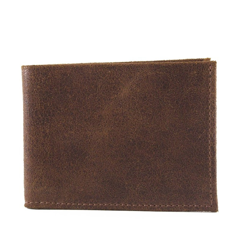 Cognac Distressed Leather Wallet | BPW100AC