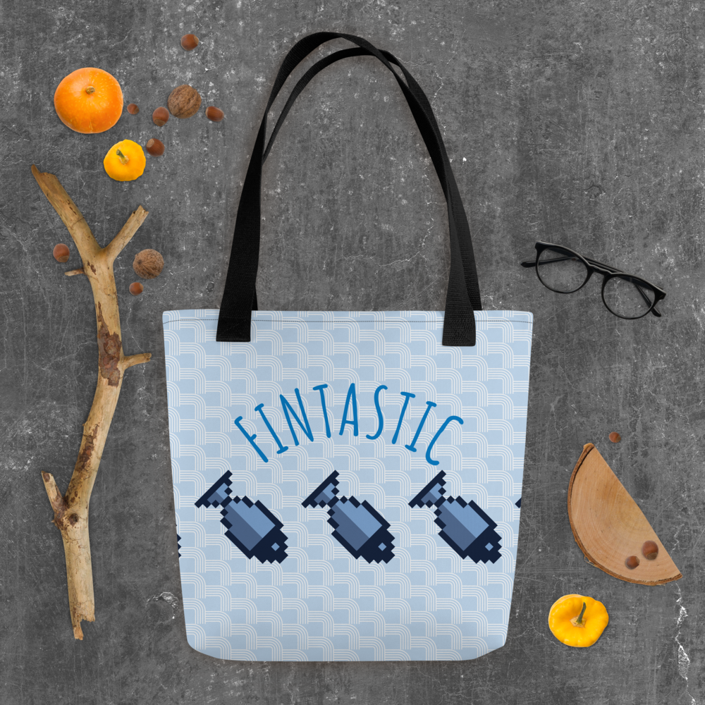 "FINTASTIC" - Everyday Tote Bag