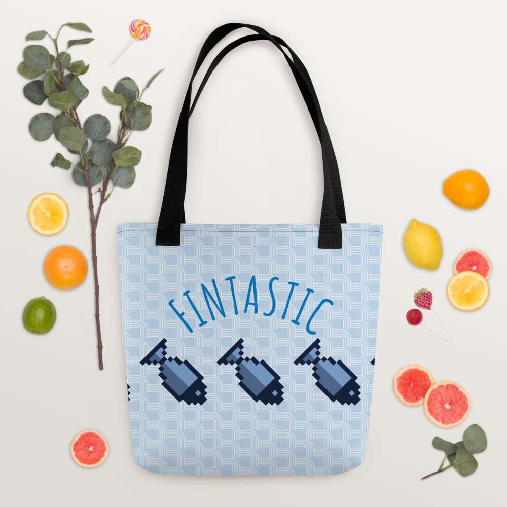 "FINTASTIC" - Everyday Tote Bag